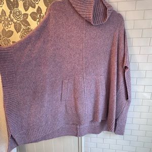 JCrew sweater poncho - soft